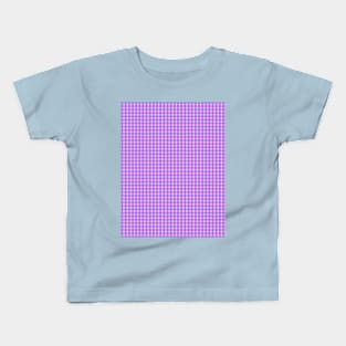 Pink and Purple Pattern Kids T-Shirt